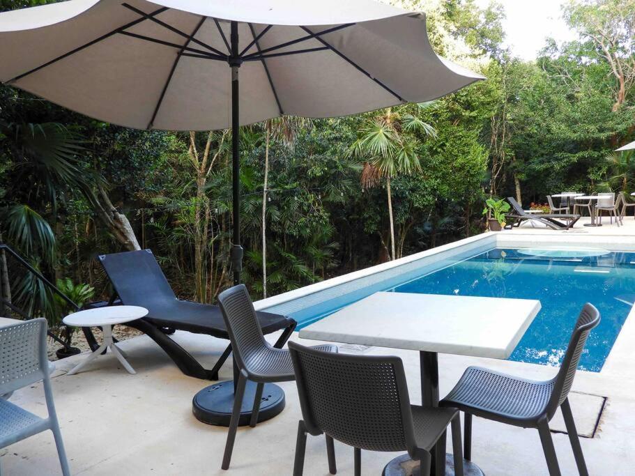 Aku-Chic Newly Furbished Condo Jungle Pool Xetna Exteriér fotografie